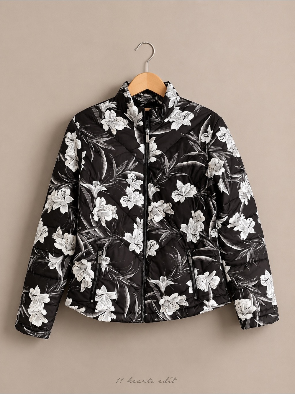 Tail Jade Reversible Floral Quilted Golf Jacket Small NWOT